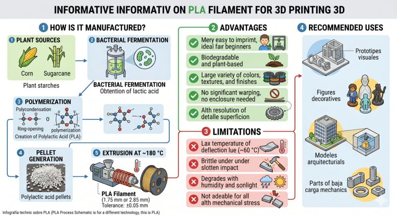 PLA manufacturing diagram